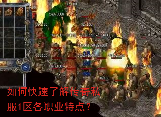 如何快速了解传奇私服1区各职业特点? 如何快速了解传奇私服1区各职业特点?
