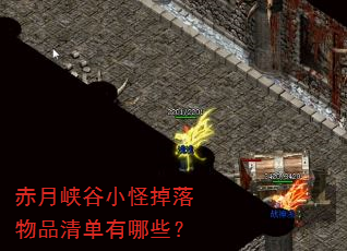 赤月峡谷小怪掉落物品清单有哪些? 赤月峡谷小怪掉落物品清单有哪些?