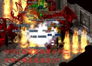 如何让雷霆独角兽在热血传奇中爆发最强战力? 如何让雷霆独角兽在热血传奇中爆发最强战力?
