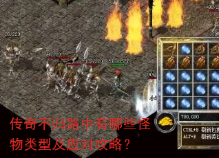 传奇不归路中有哪些怪物类型及应对攻略? 传奇不归路中有哪些怪物类型及应对攻略?