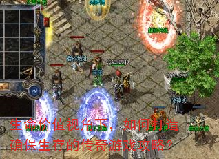 生命价值视角下,如何打造确保生存的传奇游戏攻略? 生命价值视角下,如何打造确保生存的传奇游戏攻略?