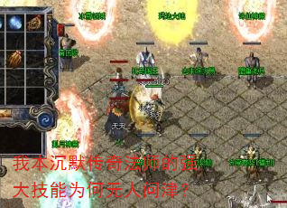 我本沉默传奇法师的强大技能为何无人问津? 我本沉默传奇法师的强大技能为何无人问津?