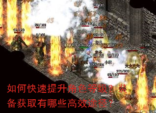 如何快速提升角色等级?装备获取有哪些高效途径? 如何快速提升角色等级?装备获取有哪些高效途径?