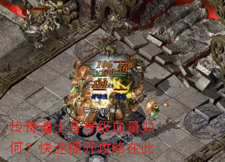 传奇道士各等级血量如何?快速提升攻略在此 传奇道士各等级血量如何?快速提升攻略在此