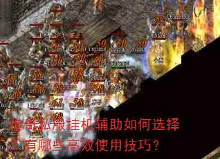 传奇私服挂机辅助如何选择?有哪些高效使用技巧? 传奇私服挂机辅助如何选择?有哪些高效使用技巧?